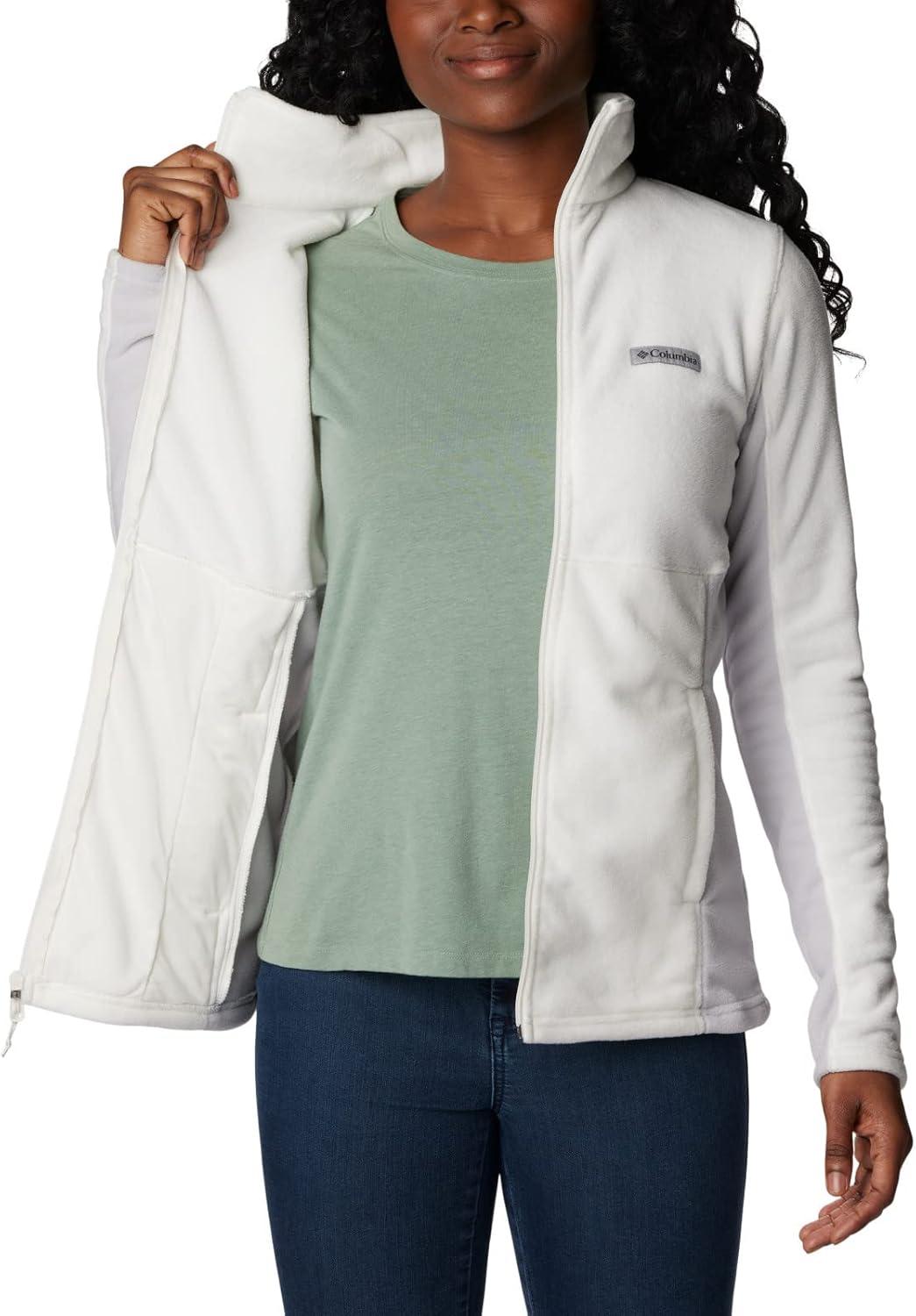 imageColumbia womens Basin Trail III Full ZipSea SaltNimbus Grey