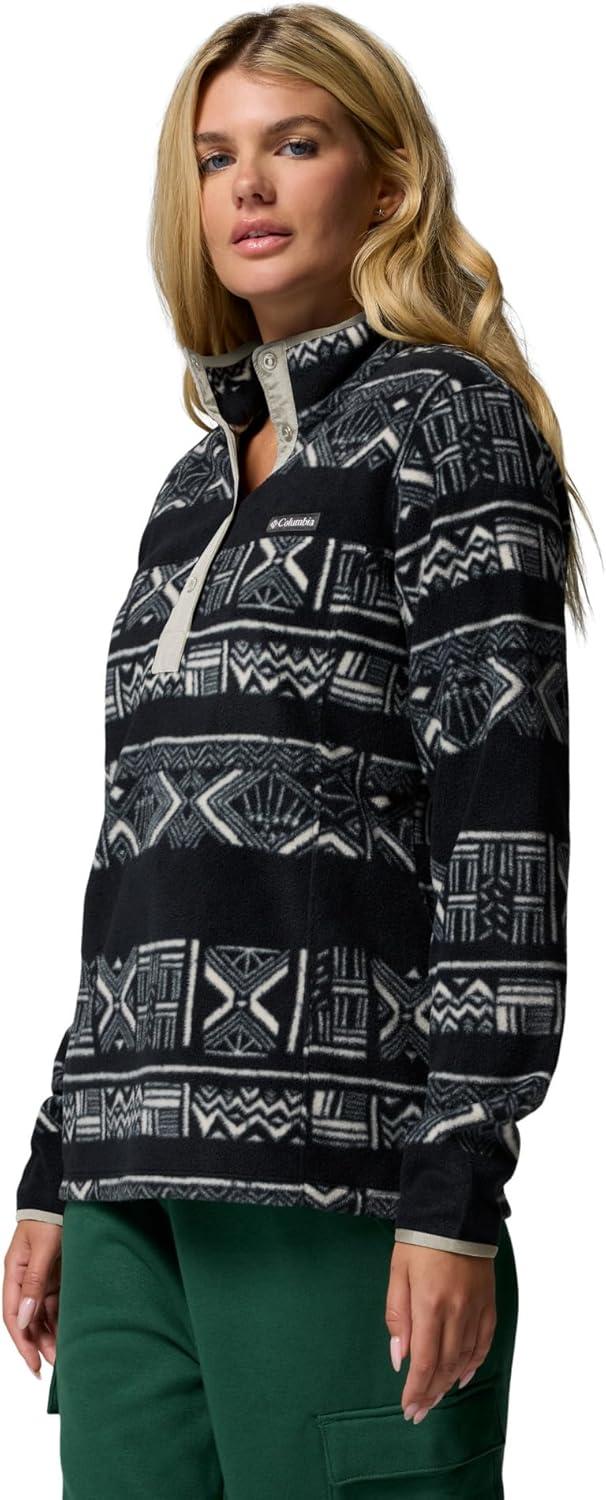 imageColumbia womens Benton Springs Printed 12 SnapBlack Deschutes Days