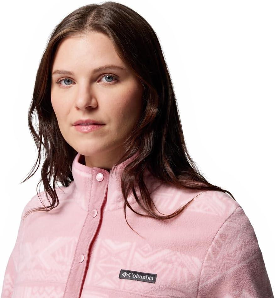 imageColumbia womens Benton Springs Printed 12 SnapEraser Pink Deschutes Days
