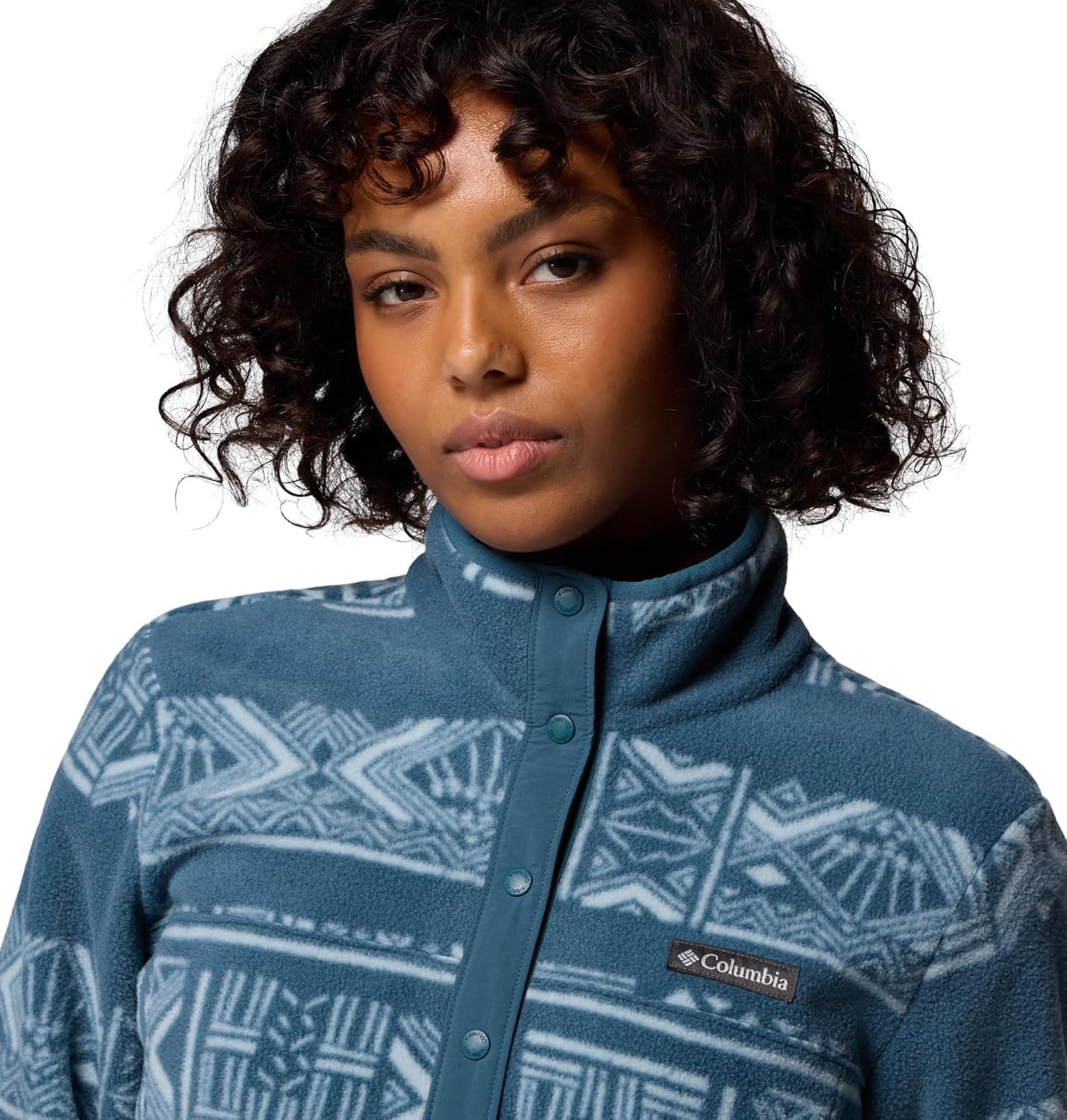 imageColumbia womens Benton Springs Printed 12 SnapEverblue Deschutes Days