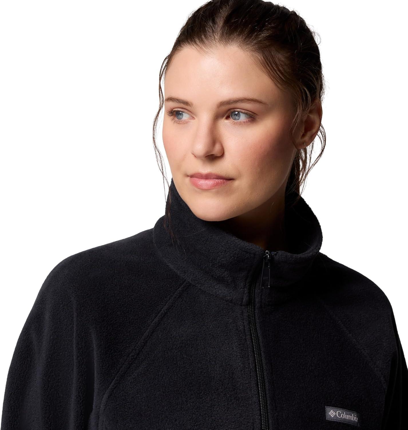 imageColumbia womens Benton Springs Relaxed Full ZipBlack
