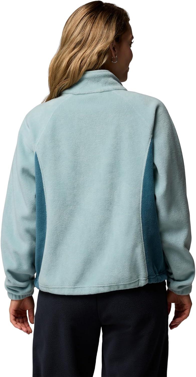 imageColumbia womens Benton Springs Relaxed Full ZipCrushed Blue