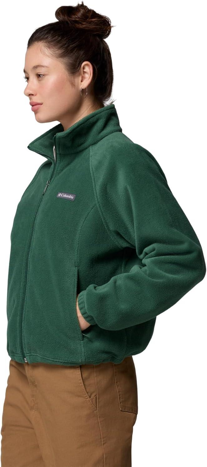 imageColumbia womens Benton Springs Relaxed Full ZipRain Forest