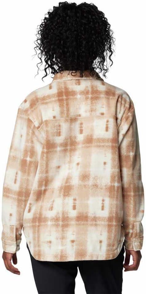 imageColumbia womens Benton Springs Shirt Jacket IICamel Brown Omblur