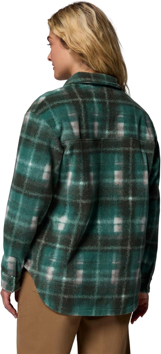 imageColumbia womens Benton Springs Shirt Jacket IIRain Forest Omblur