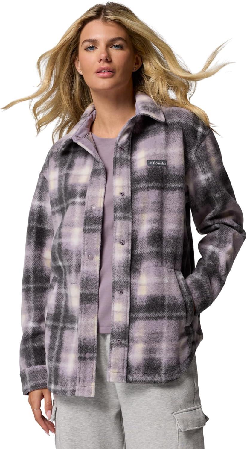 imageColumbia womens Benton Springs Shirt Jacket IIShark Omblur