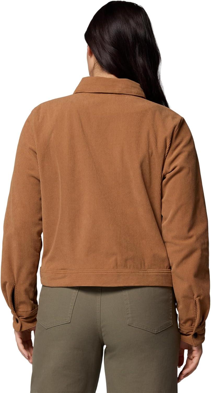 imageColumbia womens Blue Point Creek Short Corduroy Shirt JacketCamel Brown