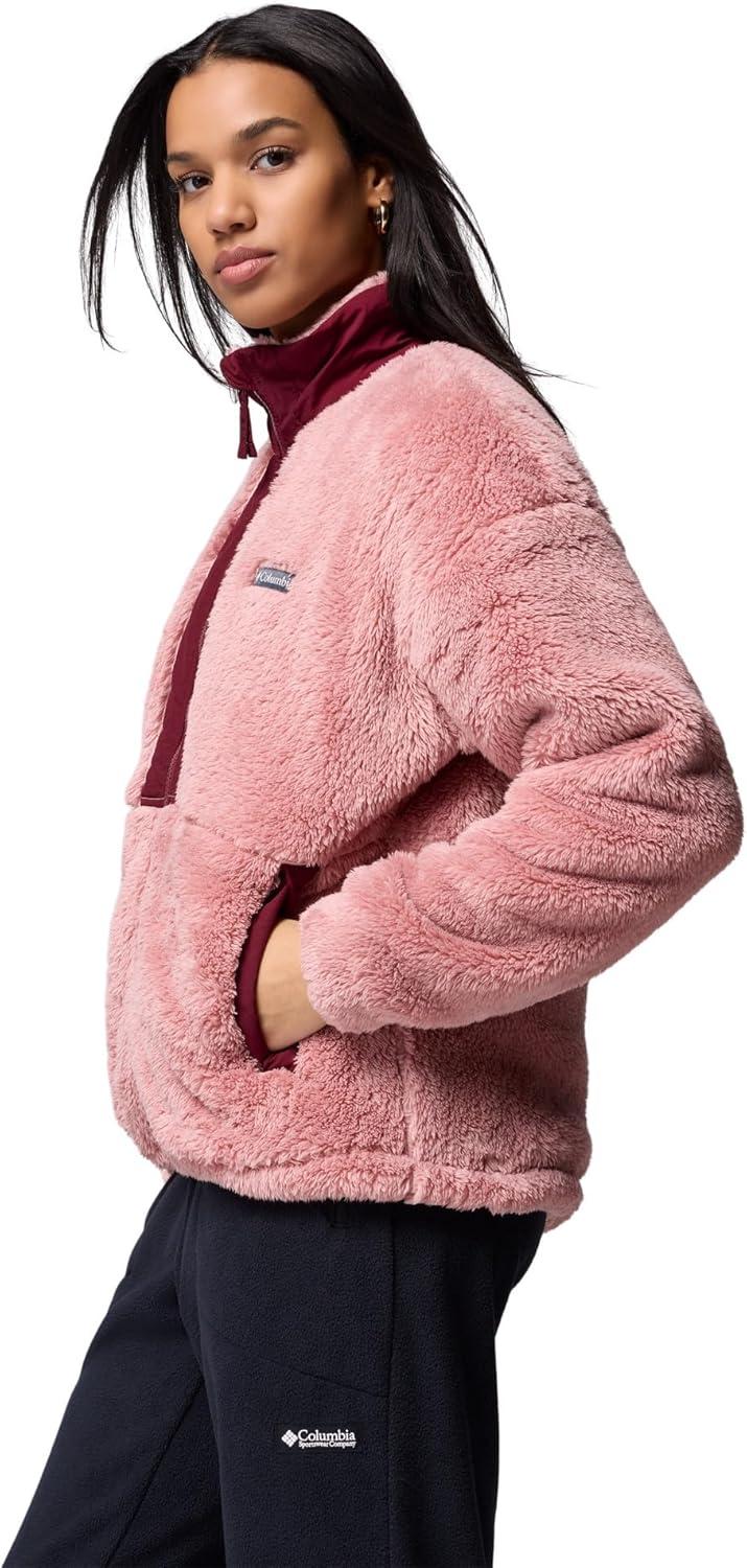 imageColumbia womens Boundless Discovery Sherpa Full Zip IIEraser PinkRich Wine
