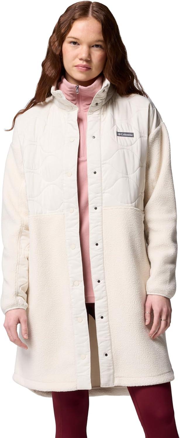 imageColumbia womens Cloud Point Long FleeceChalk