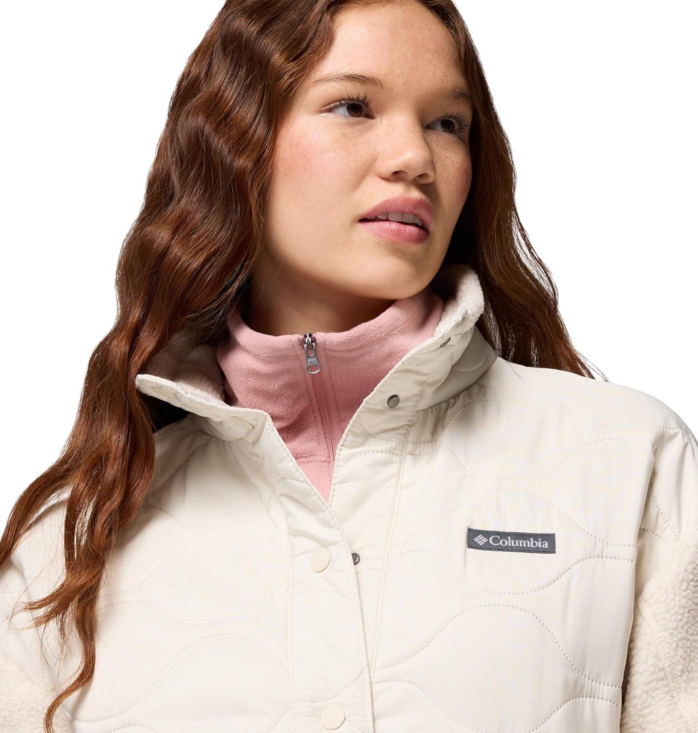 imageColumbia womens Cloud Point Long FleeceChalk