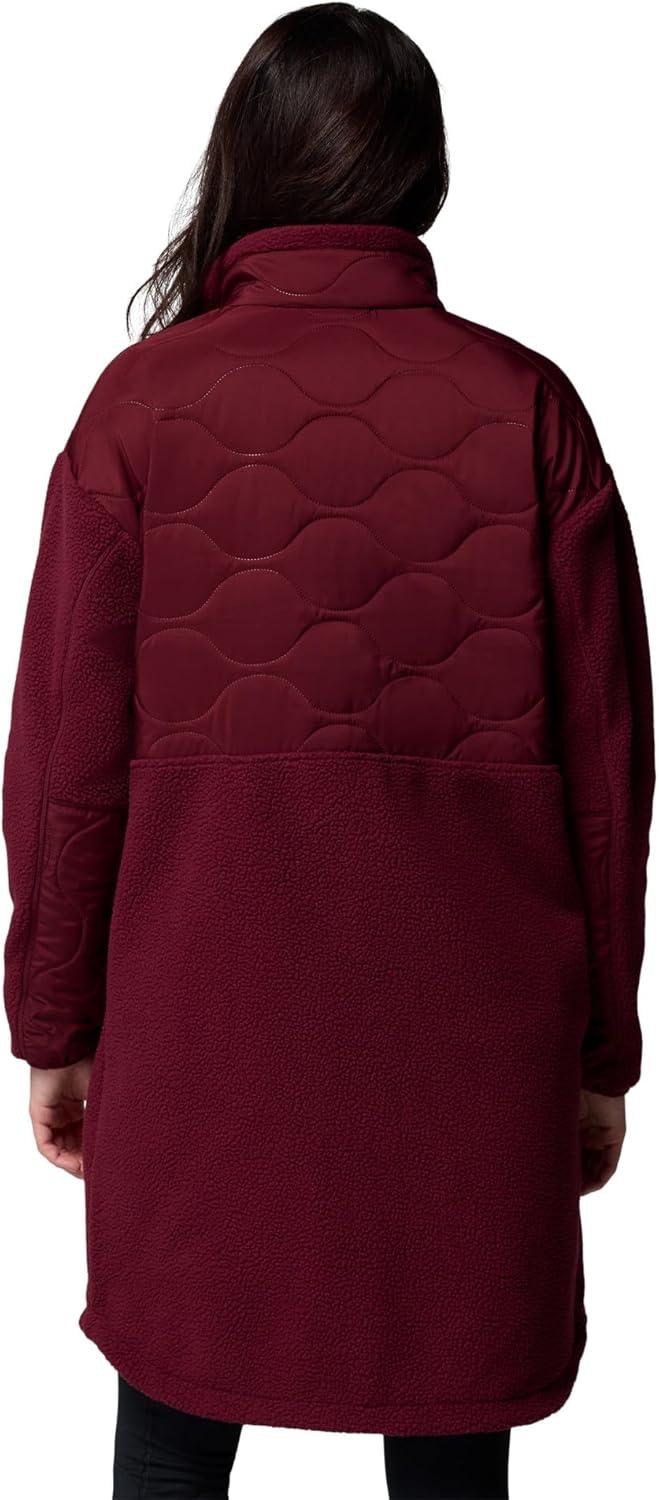 imageColumbia womens Cloud Point Long FleeceRich Wine