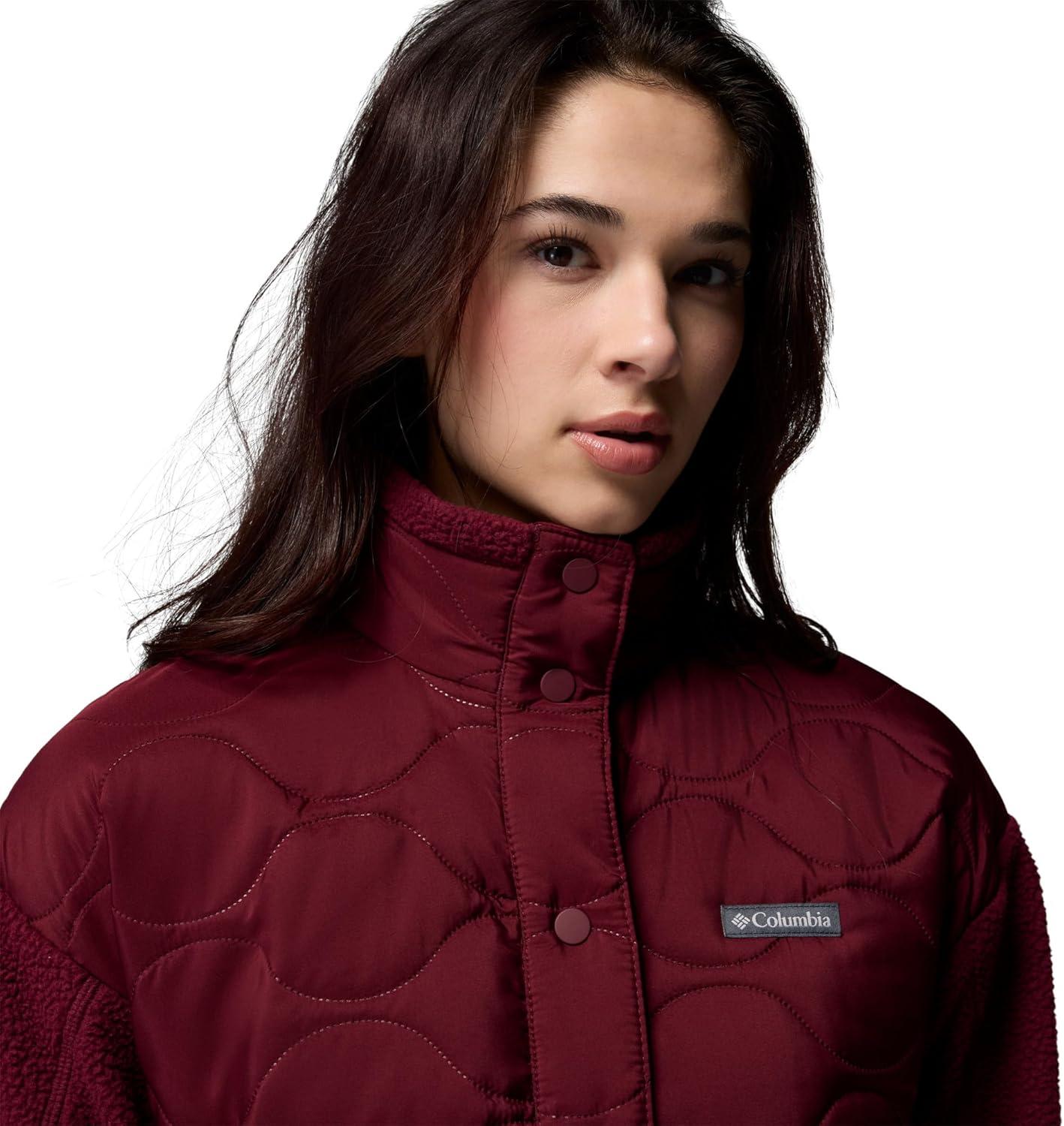 imageColumbia womens Cloud Point Long FleeceRich Wine