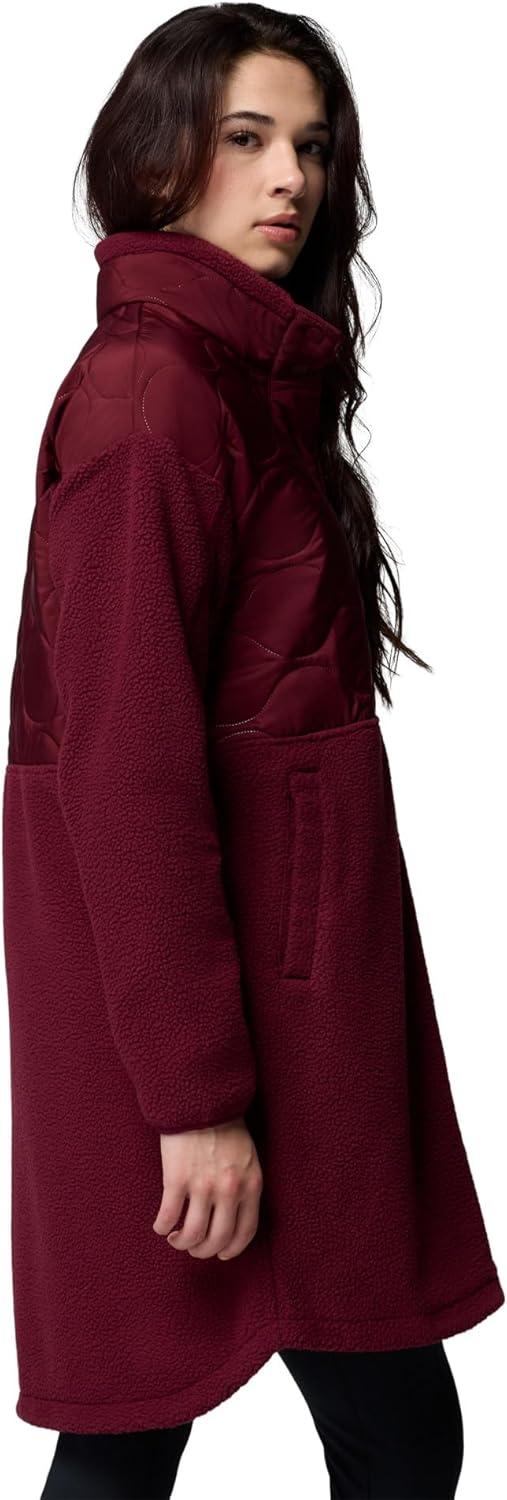 imageColumbia womens Cloud Point Long FleeceRich Wine