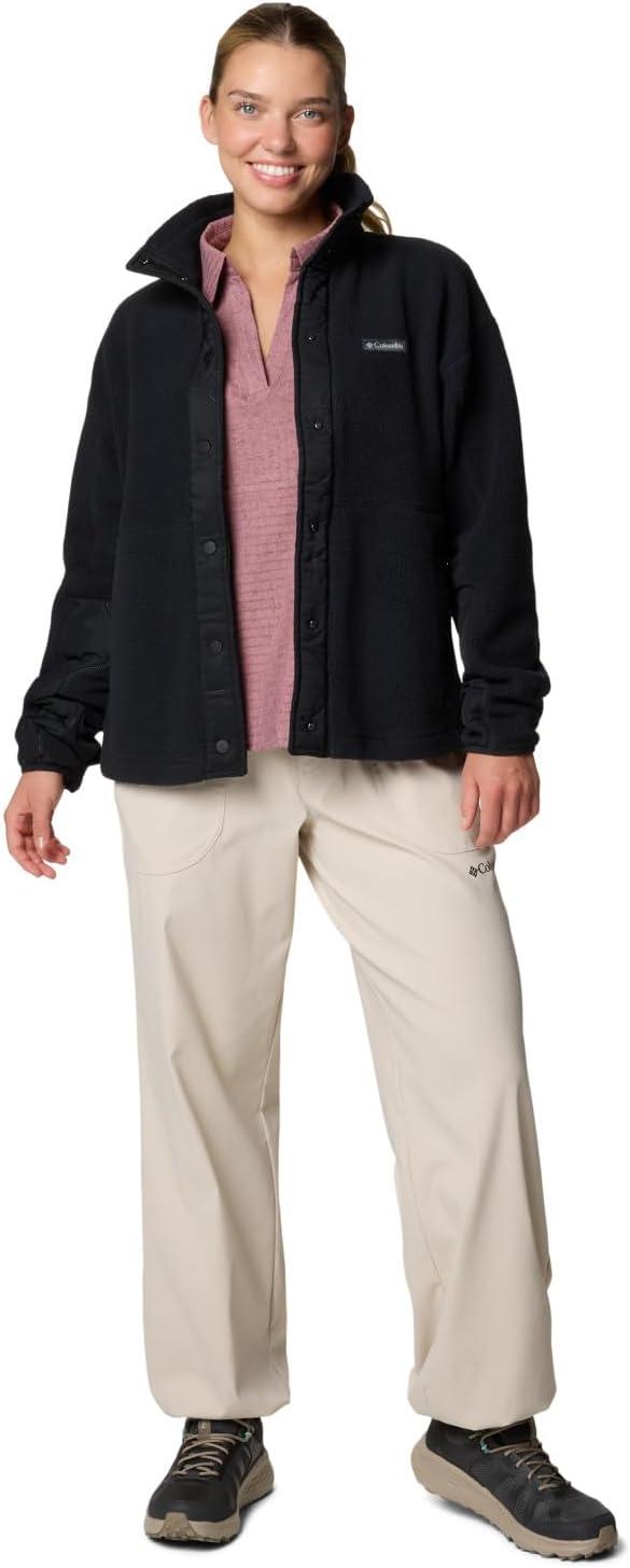 imageColumbia womens Cloud Point Snap FleeceBlack