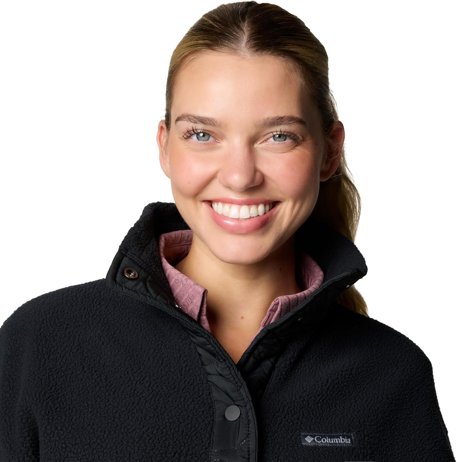 imageColumbia womens Cloud Point Snap FleeceBlack