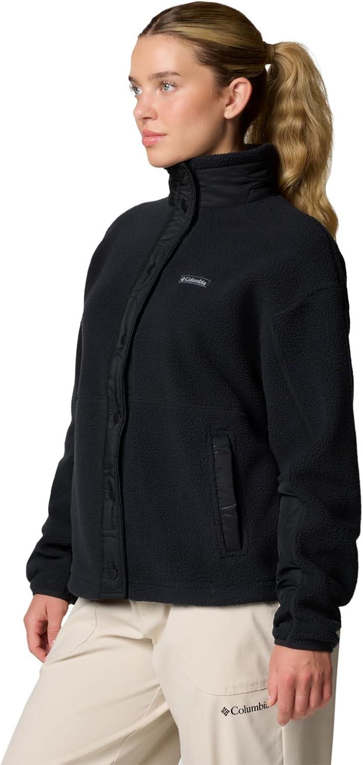 imageColumbia womens Cloud Point Snap FleeceBlack