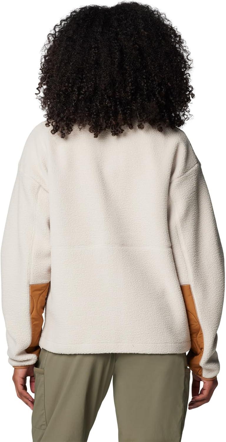 imageColumbia womens Cloud Point Snap FleeceCamel BrownDark Stone