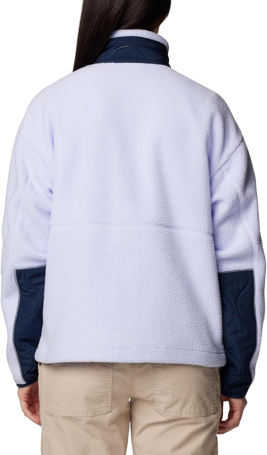 imageColumbia womens Cloud Point Snap FleeceCollegiate NavySnowdrift