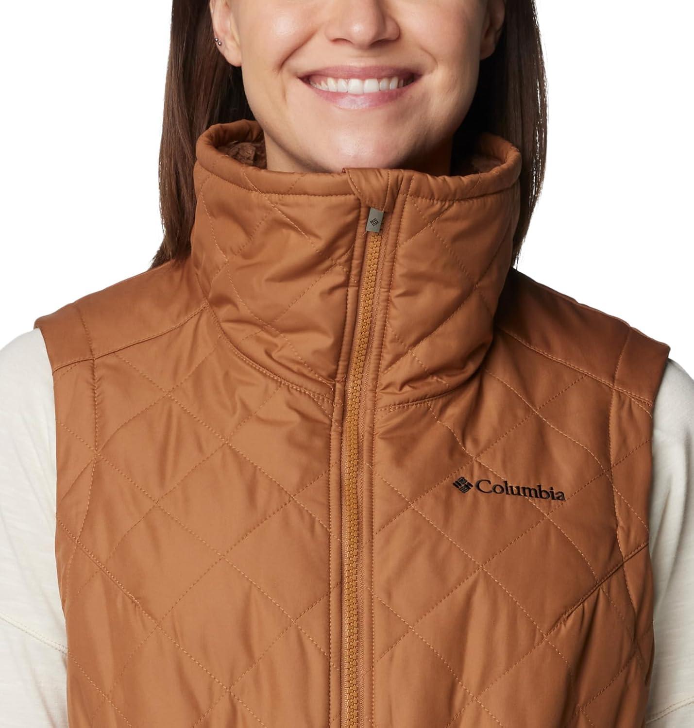 imageColumbia womens Copper Crest II Mid VestCamel Brown