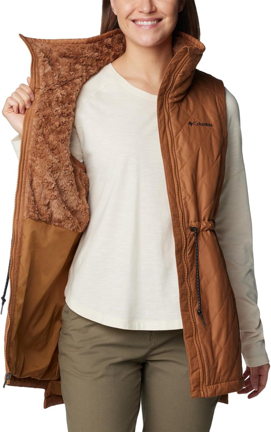 imageColumbia womens Copper Crest II Mid VestCamel Brown