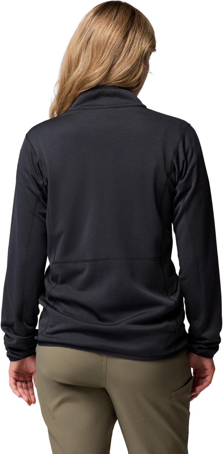 imageColumbia womens Essential Hike Grid Fleece Full ZipBlack