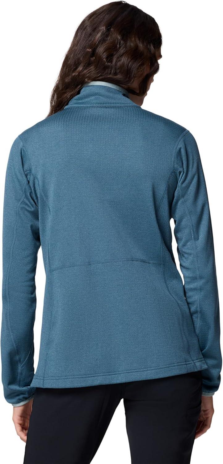 imageColumbia womens Essential Hike Grid Fleece Half ZipEverblueCrushed Blue