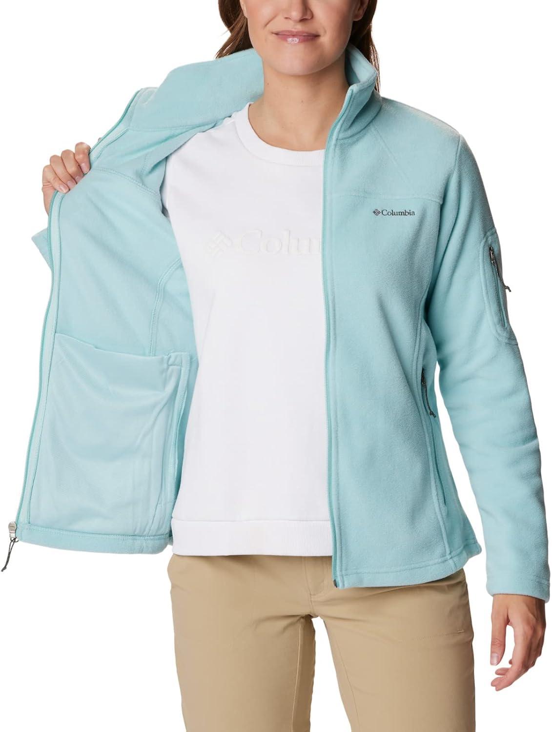 imageColumbia womens Fast Trek Ii JacketFleece JacketAqua Haze