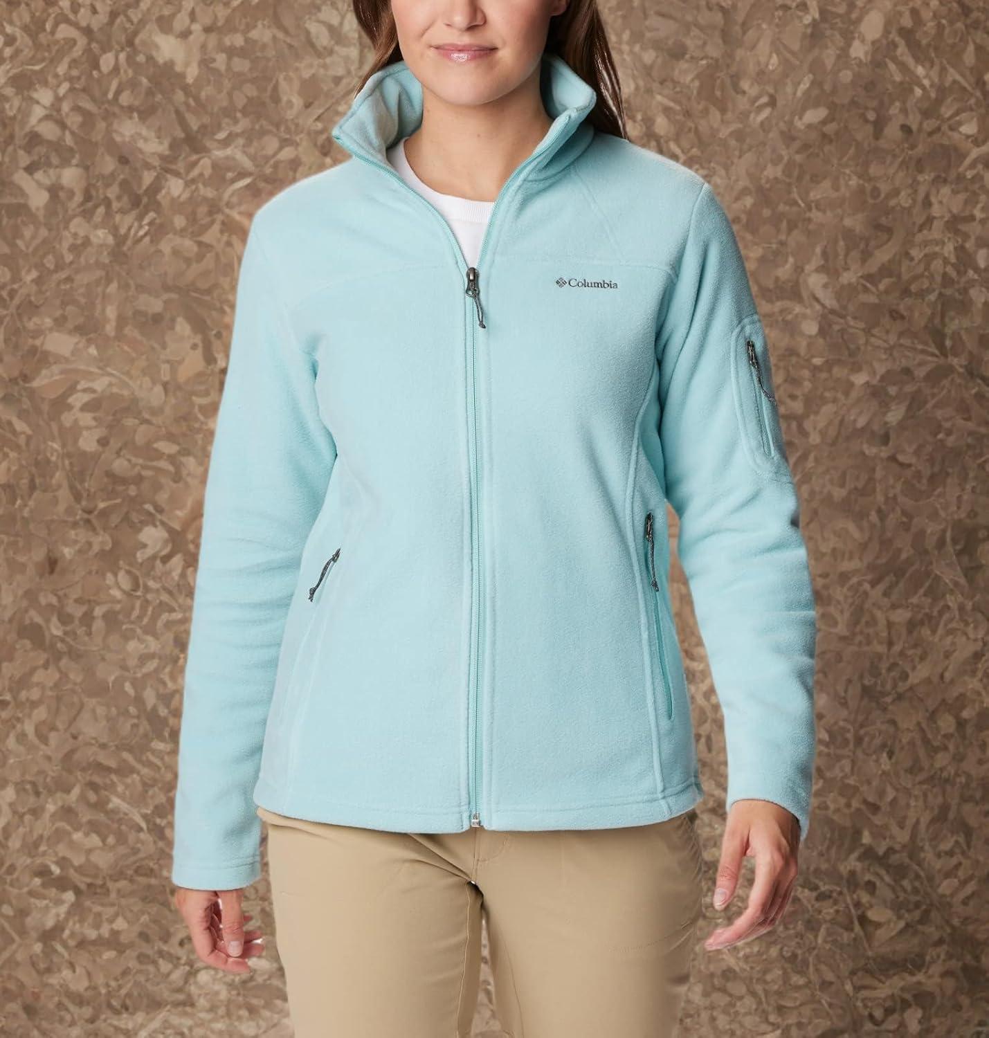 imageColumbia womens Fast Trek Ii JacketFleece JacketAqua Haze