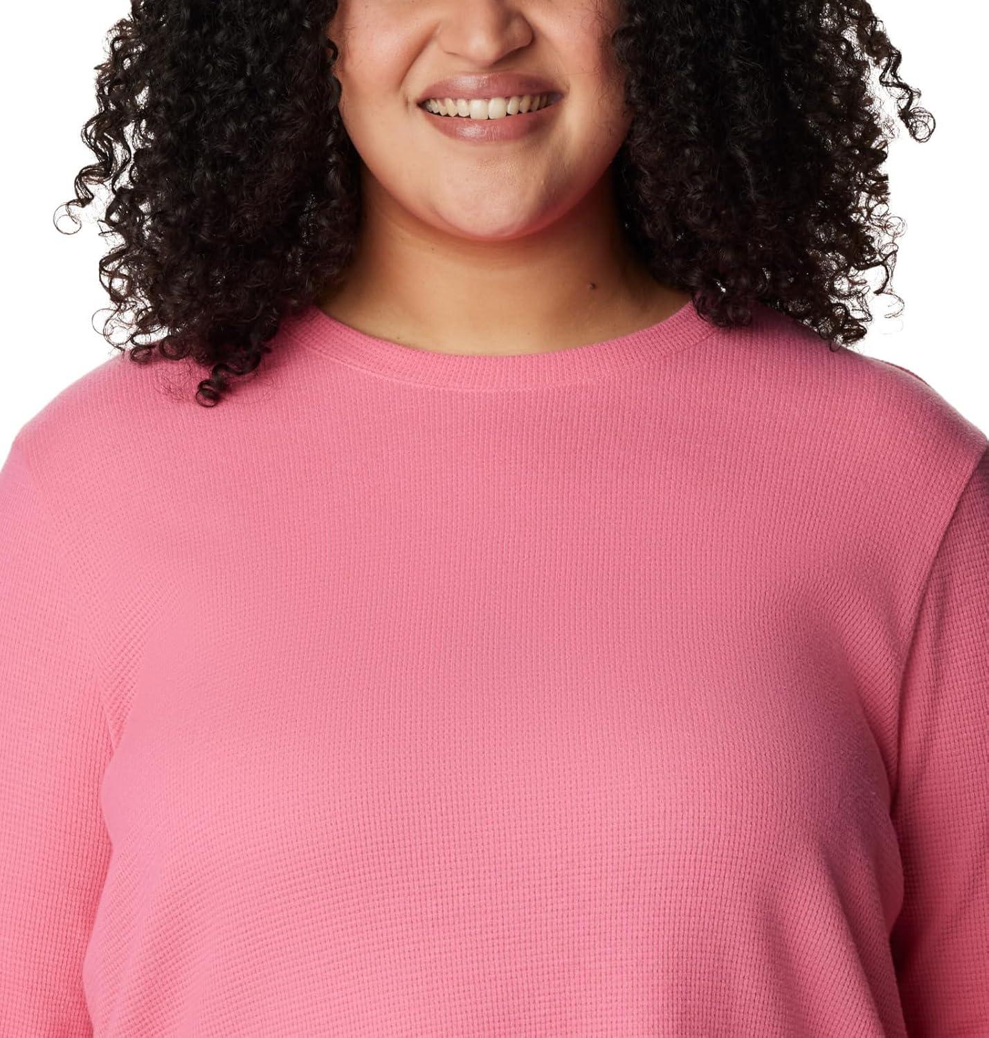 imageColumbia womens Holly Hideaway Waffle TunicCamellia Rose
