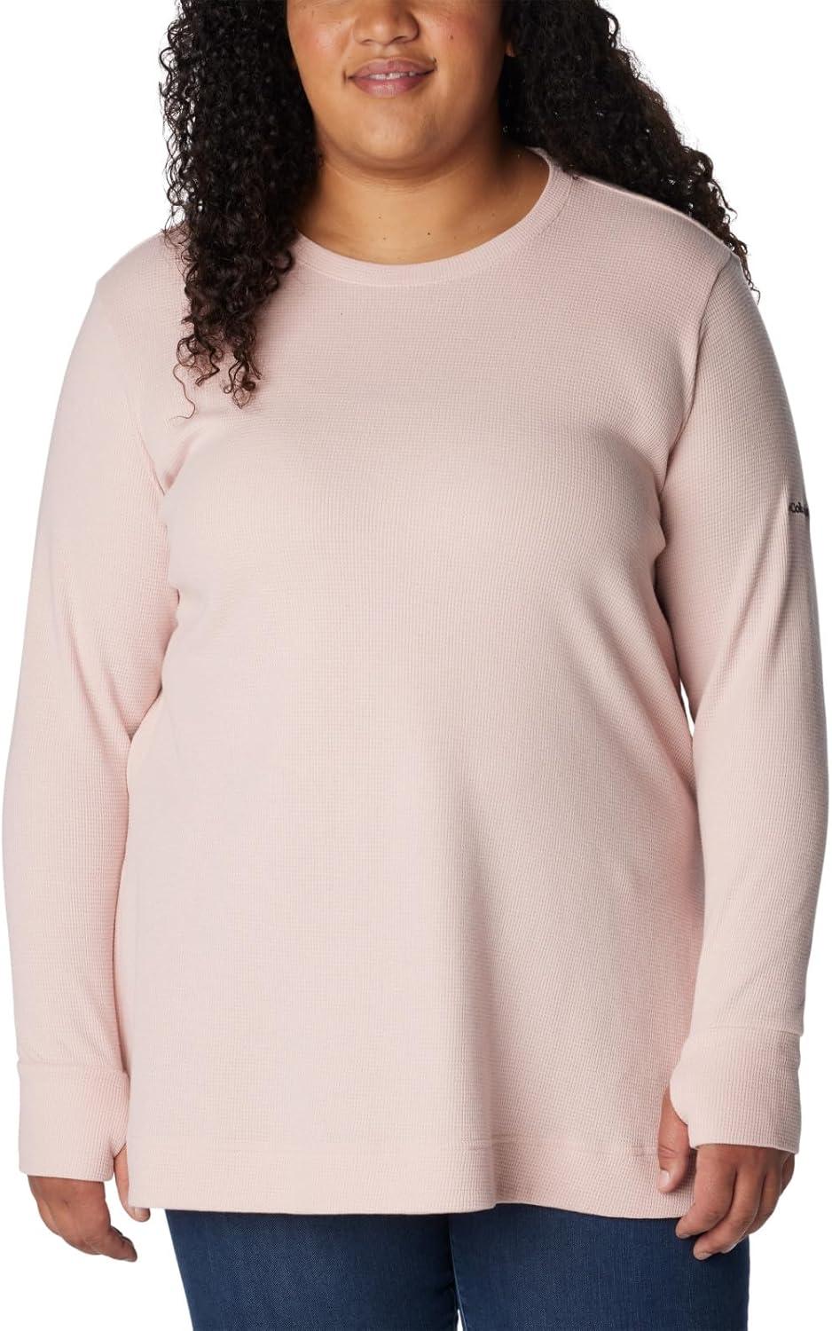 imageColumbia womens Holly Hideaway Waffle TunicDusty Pink