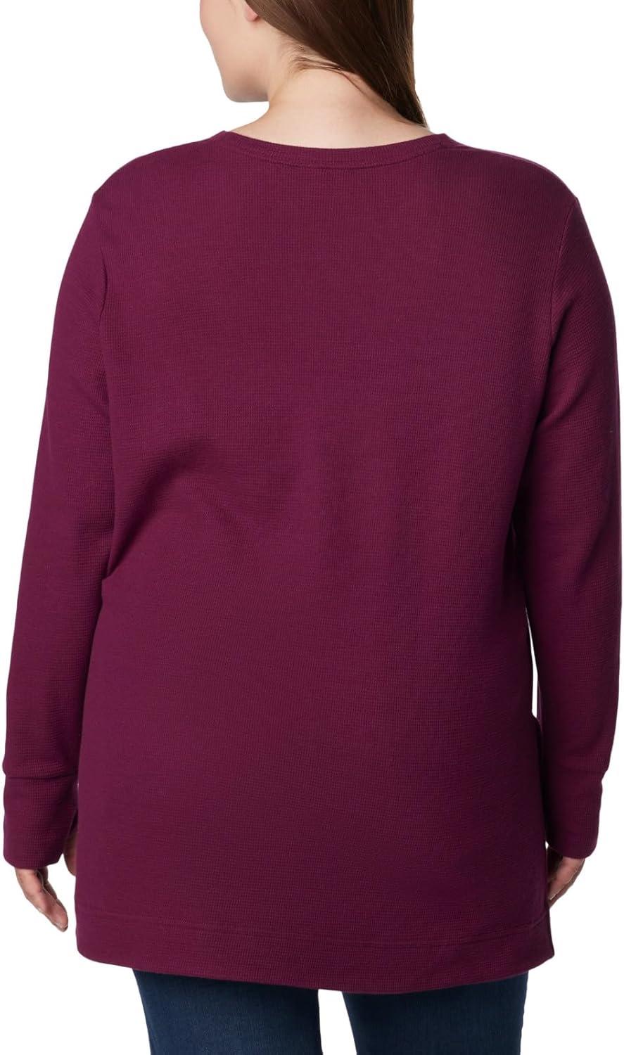 imageColumbia womens Holly Hideaway Waffle TunicMarionberry