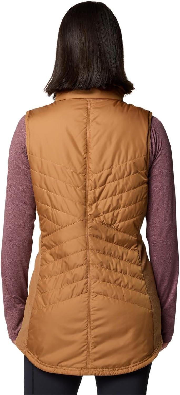 imageColumbia womens Mix It Around Long Vest IICamel Brown