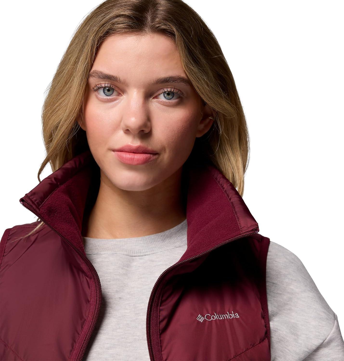 imageColumbia womens Mix It Around Long Vest IIRich Wine