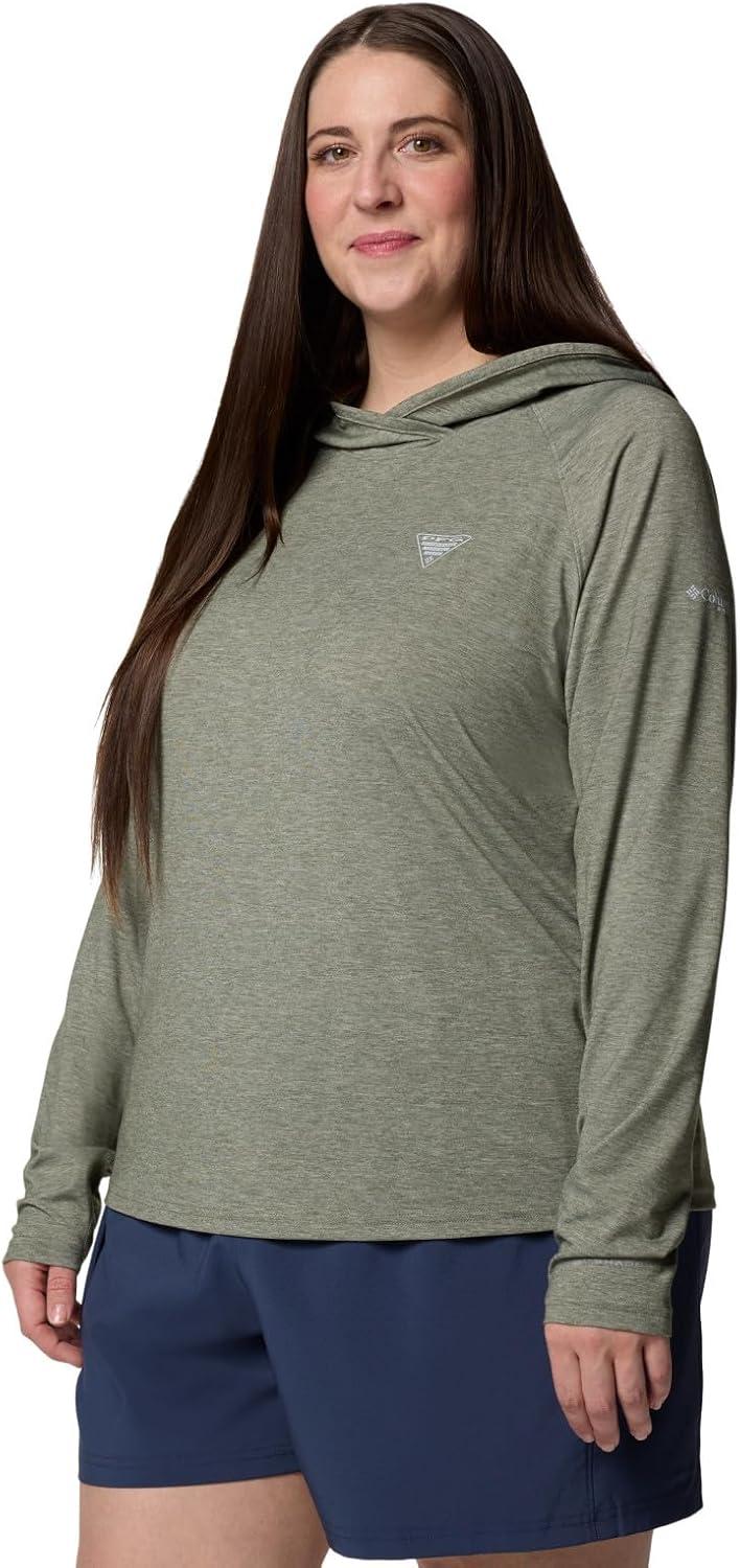 imageColumbia womens Pfg Uncharted HoodieCypress Heather