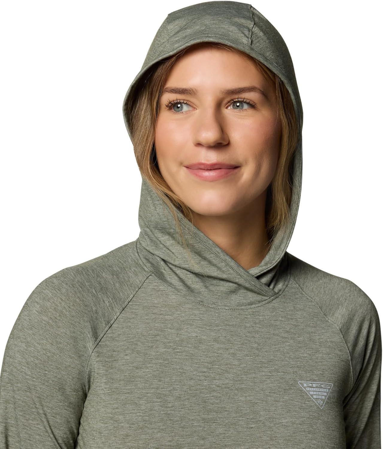 imageColumbia womens Pfg Uncharted HoodieCypress Heather