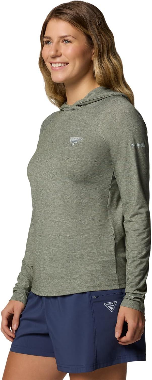 imageColumbia womens Pfg Uncharted HoodieCypress Heather