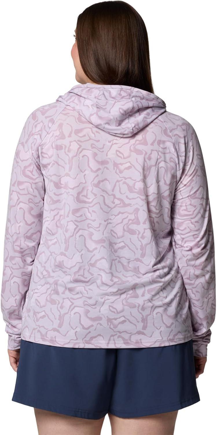 imageColumbia womens Pfg Uncharted HoodieLavender Pearl Swamplands