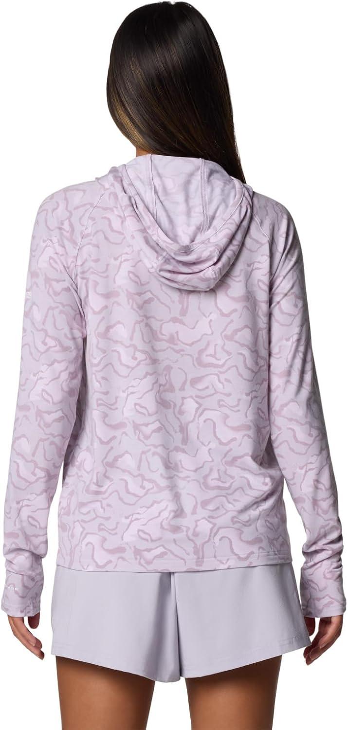 imageColumbia womens Pfg Uncharted HoodieLavender Pearl Swamplands
