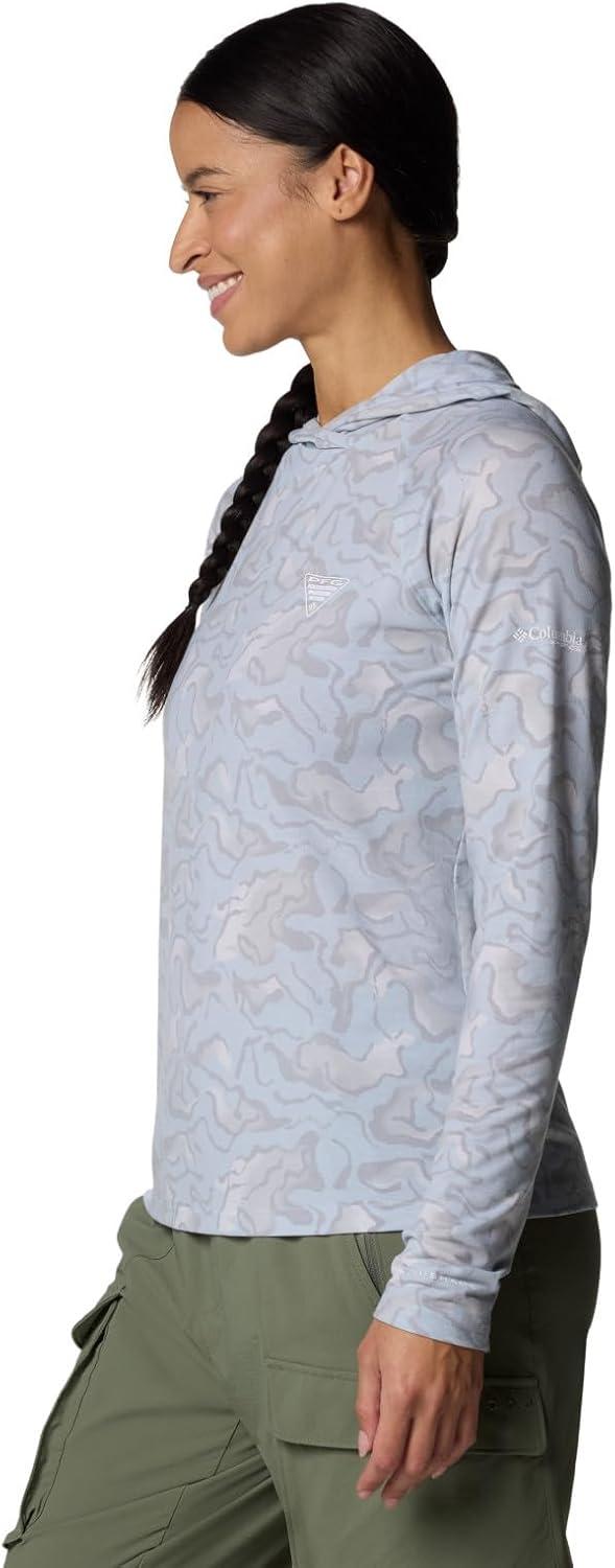 imageColumbia womens Pfg Uncharted HoodieNimbus Grey Swamplands