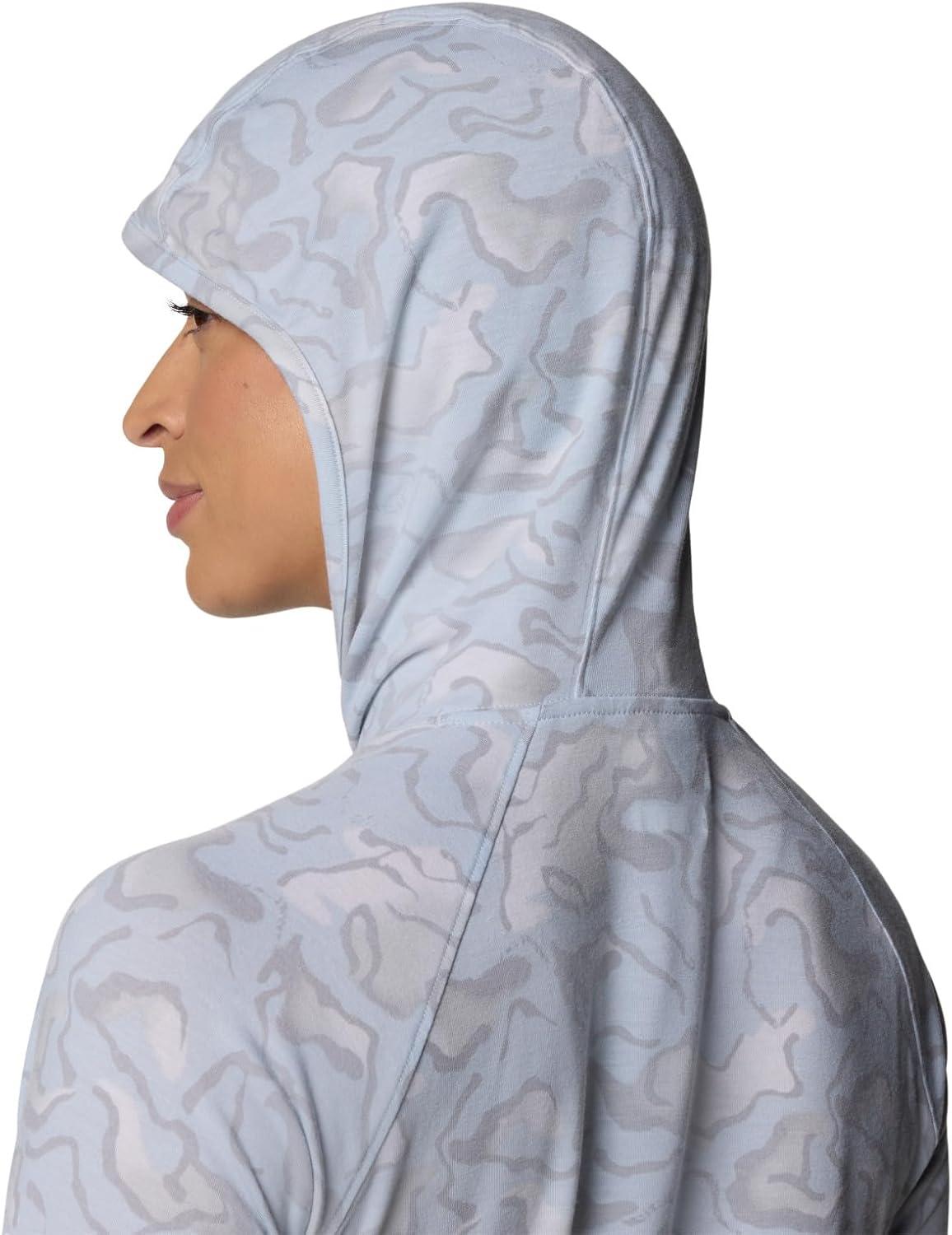 imageColumbia womens Pfg Uncharted HoodieNimbus Grey Swamplands
