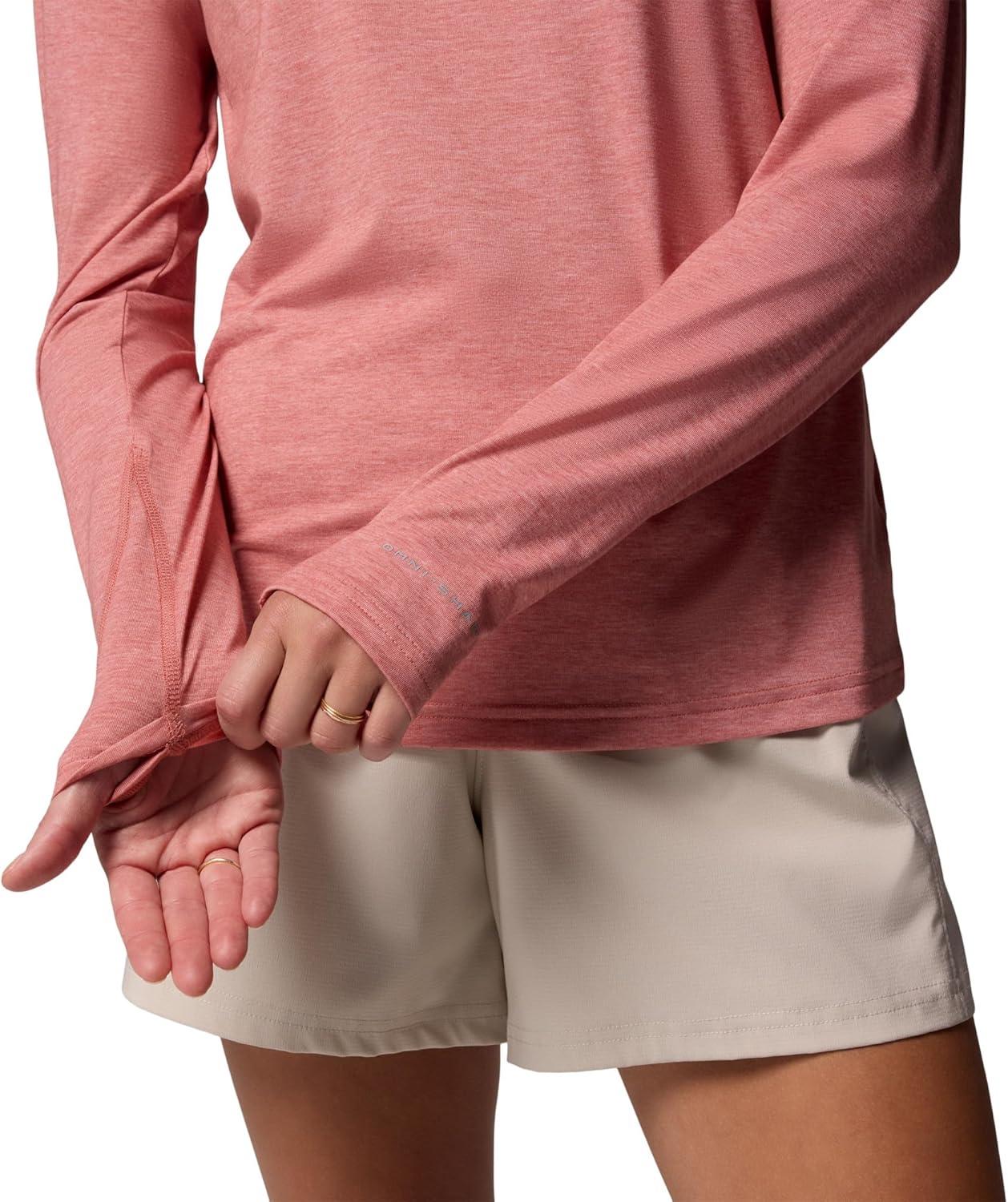 imageColumbia womens Pfg Uncharted HoodieRosewood Heather