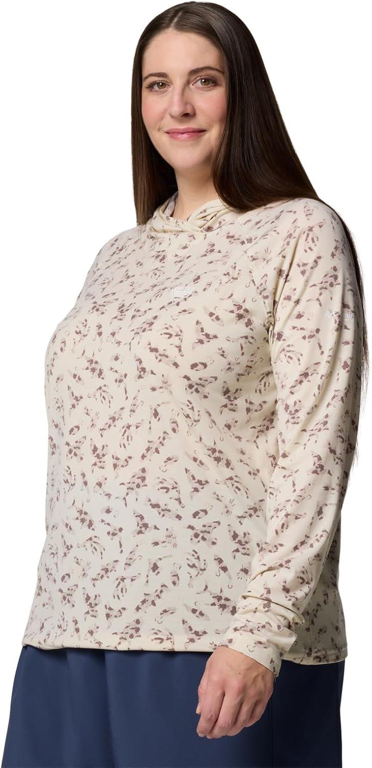imageColumbia womens Pfg Uncharted HoodieStone Huntfish