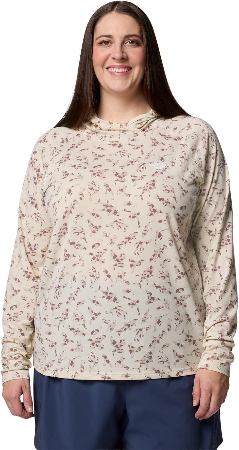 imageColumbia womens Pfg Uncharted HoodieStone Huntfish