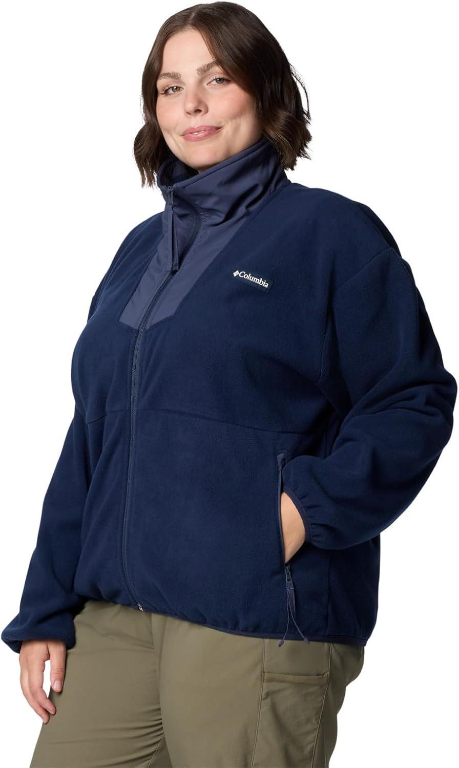 imageColumbia womens Sequoia Grove Full Zip FleeceCollegiate NavyNocturnal
