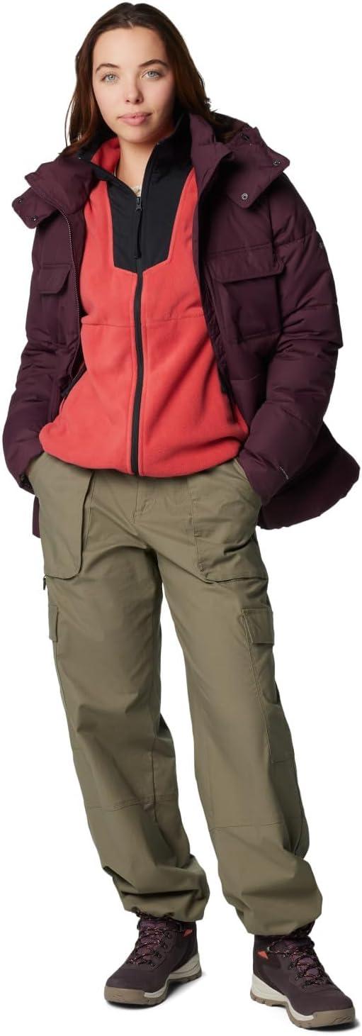 imageColumbia womens Sequoia Grove Full Zip FleeceDaredevilBlack