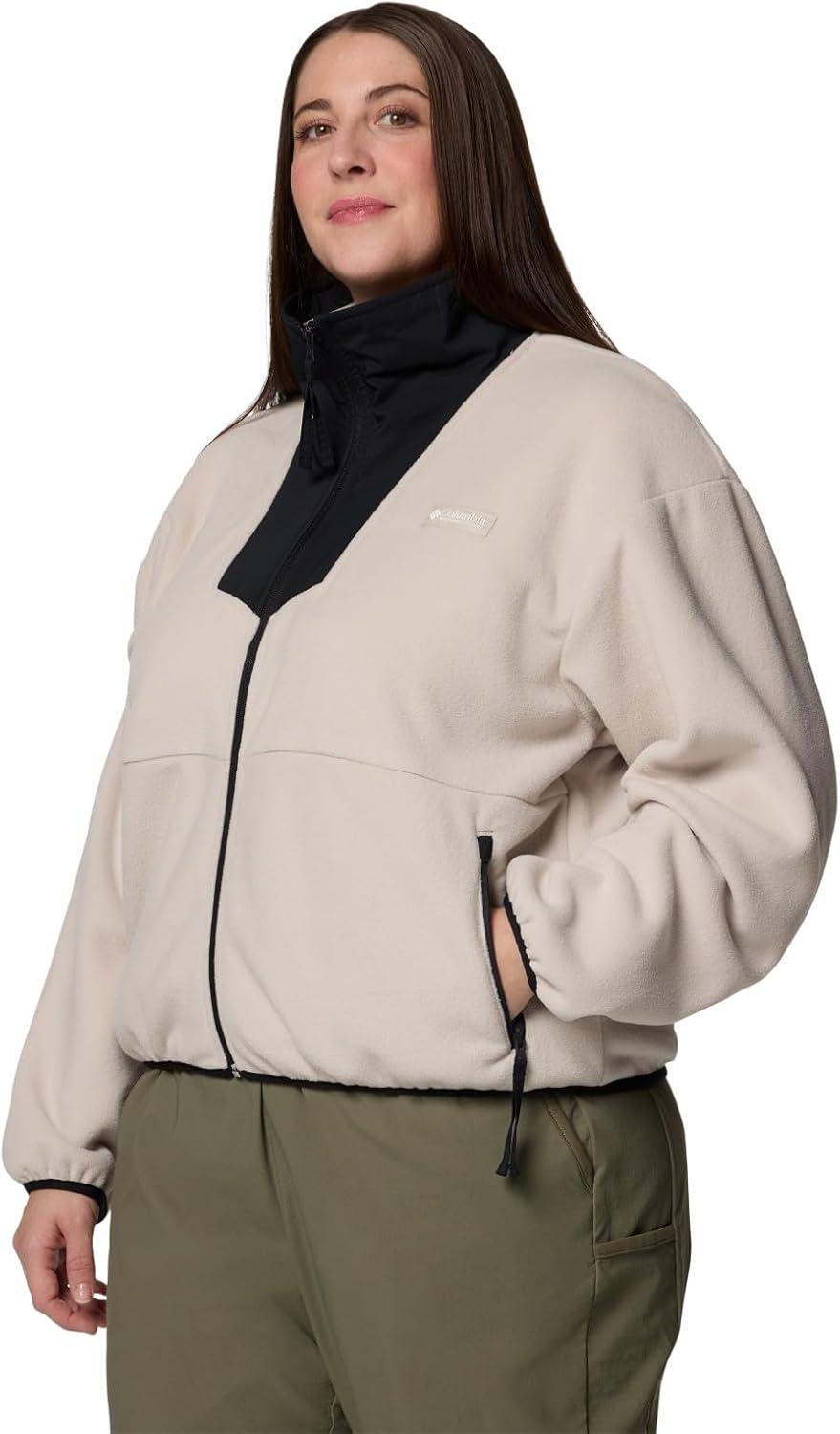 imageColumbia womens Sequoia Grove Full Zip FleeceDark StoneBlack