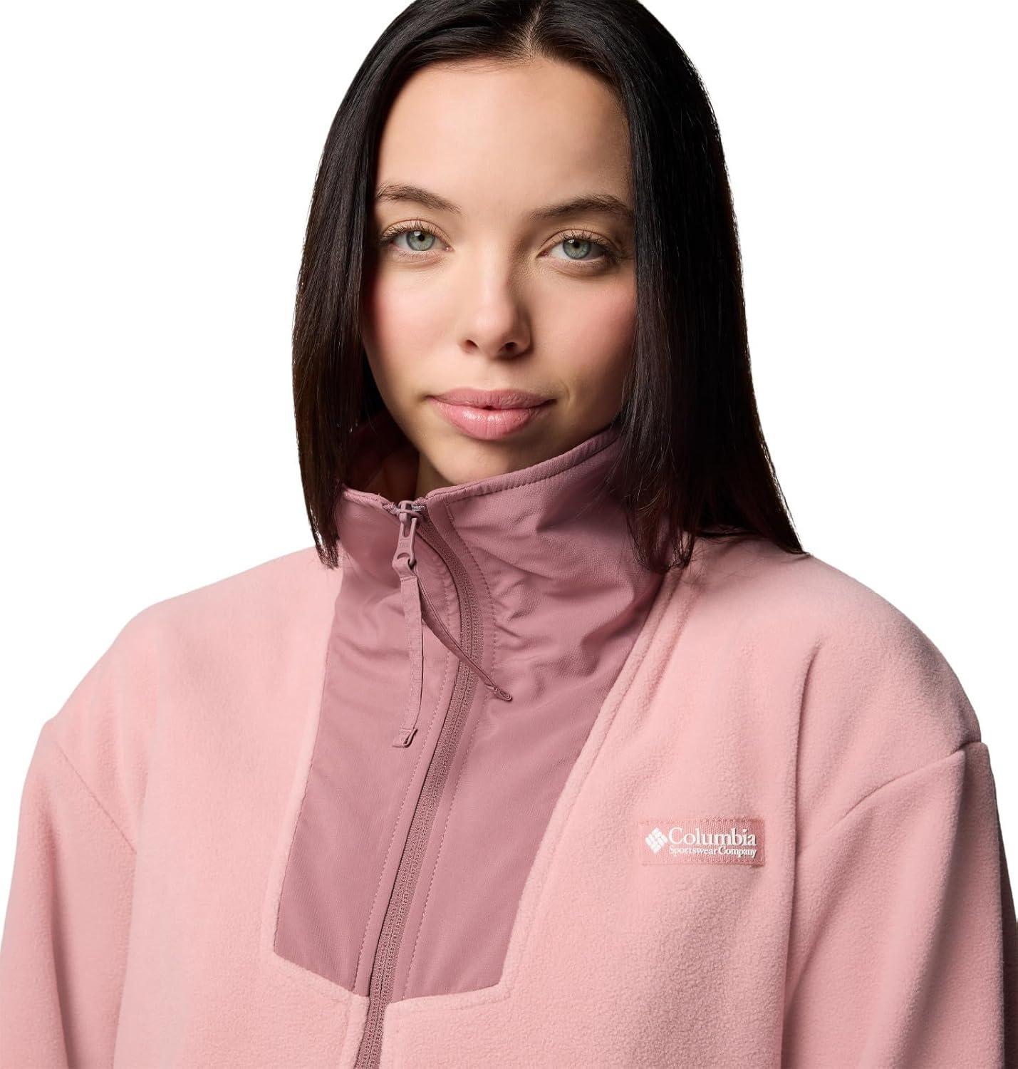 imageColumbia womens Sequoia Grove Full Zip FleeceEraser PinkFig