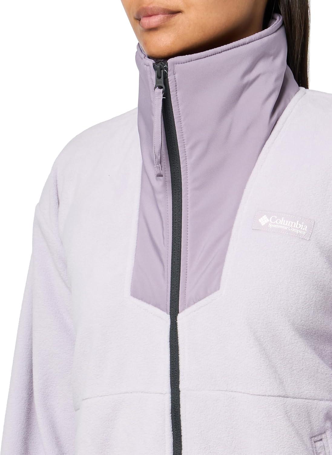 imageColumbia womens Sequoia Grove Full Zip FleeceLavender PearlShale Purple