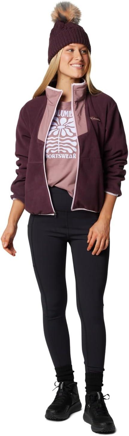 imageColumbia womens Sequoia Grove Full Zip FleeceMoonvistaFigPink Dawn