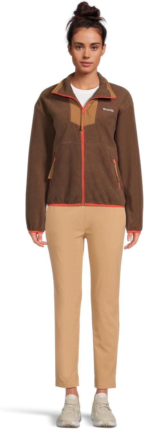 imageColumbia womens Sequoia Grove Full Zip FleeceTobaccoCamel BrownZing